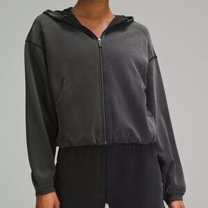 Lululemon cropped softstreme zip up